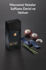 Resim Avon Black Suede Dark Erkek Parfüm Edt. Üçlü Set 