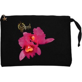 Resim Opeth Orchid Siyah Clutch Astarlı Cüzdan / El Çantası - Siyah 
