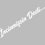 Resim Bak Karıştır Incinmişsin Dedi Sticker 20x4 Cm Beyaz Renk 