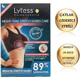 Resim Lytess Night-Time Stretch Marks Care - Çatlak Bakım Etkili Sütyen Noir (XXL) 