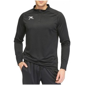 Resim Raru Yarım Fermuarlı Eşofman Takımı Malens Siyah 