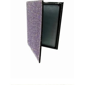 Resim Oasis Life Mor Lila Taşlı Ruhsat Kılıf Kabı Lüks Tasarım 