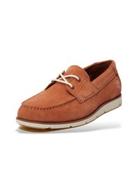 Resim Timberland Erkek Grafton Bay Lace Up Rust Süet Loafer-7059 Pas 