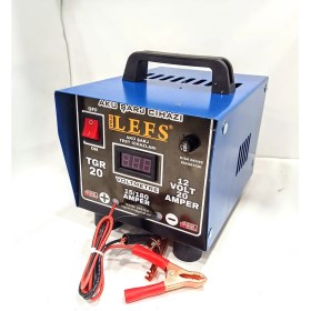 Resim Pro Lefs Akü Şarj Cihazı 12 V 20 Amper Dijital Göstergeli 180 Ampere Kadar Şarj 