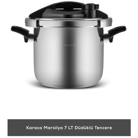 Resim Karaca Marsilya İndüksiyon Tabanlı Düdüklü Tencere 7 Lt 