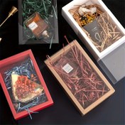 Resim 10 Adet Yeni Çekmeli Hediye Kutusu, Basit Düz Renk Pencere Desenli Craft Kağıt Paket, Şık Parti İçin Kişisellecek çekmeceli küp hediyelik doya paketi Dozajlı parti ve düşeslik ihtiyaclarınızda ideal sepet. Noel Cadılar Bayramı ile ilgili özel tasarım 