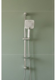 Resim Via Sürgülü Duş Seti, Duş Sistemi 42898 Krom Krom 