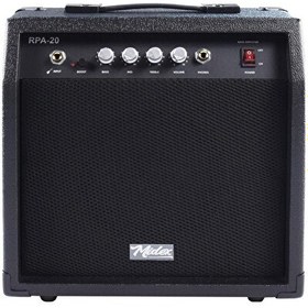 Resim Midex RPA-20BK Bas Gitar Amfisi 20 WATT Gain Özelliği Kulaklık Çıkışı 