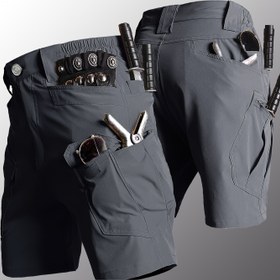 Resim Erkekler İçin Hızlı Kuruyan, Nefes Alabilen ve Hafif Outdoor Günlük Şortlar - Aksesuarsız 