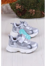 Resim Vicco 346.p25y.202 Gümüş Tag Hafif Rahat Kız Çocuk Ayakkabı GÜMÜŞ Gümüş 