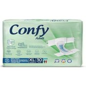 Resim Confy Adult Yetişkin Bez Straight Extralarge Jumbo 30'lu 