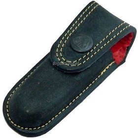 Resim Hakiki Deri Çakı Kılıfı No:1 - 11 Cm, Kemerlikli 