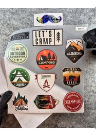 Resim Bdls5 Küçük Boy 10lu Sticker Seti 