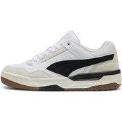 Resim Puma Rebound Retro Sd Erkek Spor Ayakkabı Beyaz Siyah Beyaz - Siyah 