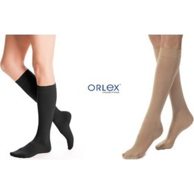 Resim Orlex Diz Altı Varis Çorabı Bej Renk (Ccl-I / Ccl-Iı) Bej CCL2 1 Açık Kısa 