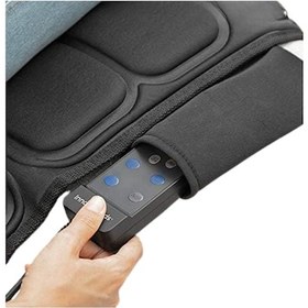 Resim Titreşimli Isıtmalı Masaj Yatağı Sırt Boyun Ve Tüm Vücut Rahatlatıcı Çok Renkli 