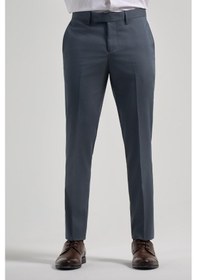 Resim İmza Koyu Antrasit Esnek Yandan Cepli Slim Fit Classic Pantolon 1003250106 Koyu Antrasit 