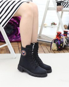 Resim Twingo 7255 Siyah Zümrüt Kışlık Kaymaz Taban Kadın Bot SİYAH ZÜMRÜT 