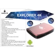 Resim Sungate Explorer 4K Android Box 