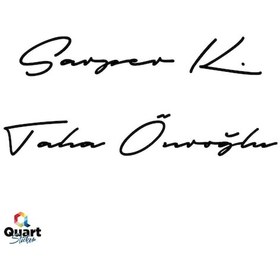 Resim Kişiye Özel El Yazısı Isim Oto - Motosiklet Sticker 