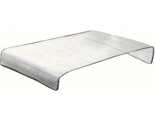 Resim Fochsia Gümüş Klima Dış Ünitesi Koruma Kılıfı - Yağmur, Damlama Ve Toz Korumalı 