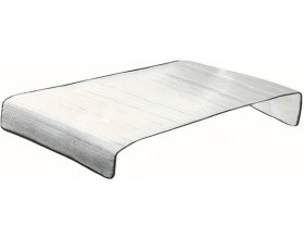 Resim Fochsia Gümüş Klima Dış Ünitesi Koruma Kılıfı - Yağmur, Damlama Ve Toz Korumalı 