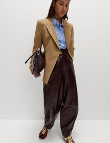 Resim Twill Kumaş Blazer Ceket - Bej / 12 