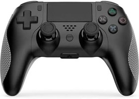 Resim Ps4 Kablosuz Oyun Kolu Bluetooth Joystick Ps4 Pc Uyumlu Çift Titreşimli Ergonomik Tasarımlı 