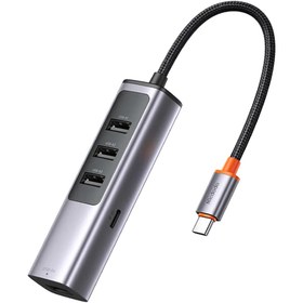 Resim Mcdodo Hu-1120 100w 1x Type-c + 4x Usb 3.0 Çoklayıcı Adaptör - Gri 