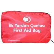 Resim Tekreyonda Ilk Yardım Çantası Araç Motosiklet Ecza Çantası Orta Boy Boy 33 Parça Ilk Yardım Seti 