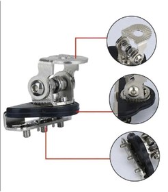 Resim crt Kaput Üstü Off-Road Led Montaj Ayağı (2 Adet) 