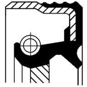 Resim Corteco 82014824 - 12014824b Aks Keçesi Ön Sol Doblo 1.9d-albea 