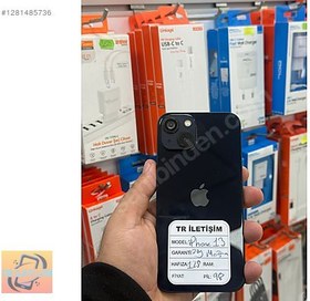 Resim Apple iPhone 13 İkinci El TR | 128 GB | Siyah 