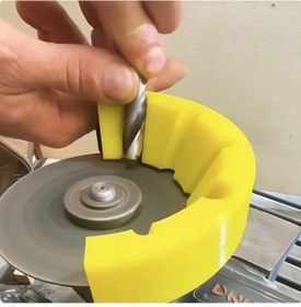 Resim eozplus Delici Uç Bileme Aparatı 115mm Taşlama Siperi İle Uyumlu 