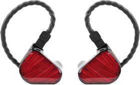 Resim TRUTHEAR Zero Kırmızı Dual Dynamic Drivers In-Ear Headphone | Sahne, Stüdyo veya Odyofil için Çift Sürücülü Kulak içi/In-Ear Kablolu Monitör Kulaklık 