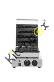 Resim Kitchbox Ticari Endüstriyel Stick Waffle Makinesi 