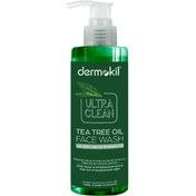 Resim Dermokil Ultra Clean Tea Tree Oil Face Wash - Yüz Temizleme Jeli 300ml 