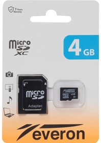 Resim Everon 4GB Micro SD Hafıza Kartı Adaptörlü 