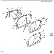 Resim 95479660-orta Direk Panel Cruze-gm / Psa 