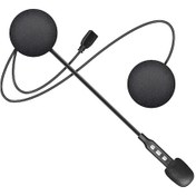 Resim Symbee Mh06 Motosiklet Kask Kulaklığı - Bluetooth 5.0, 180mah Pil, Mikrofonlu, Siyah, Kablosuz Telsiz İletişim 10" 
