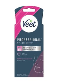Resim Veet Professional Yüze Özel Ağda Bandı Normal 20'li 2 Adet 