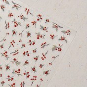 Resim 1 adet Acacia Kırmızı Fasulye Tasarımı Tırnak Sanatı Çıkartıları - Parlak Kendinden Yapışkan Bitki Tırnak Çıkartıları DIY, Sonbahar ve Kış Temaları için Uygun, Glitter Bitişli Dayanıklı Plastik, Doğal Görünüm Manikürler için Kolay Uygulama, Manikür Temelleri, Dekoratif Tırnaklar, Kendinden Yapışkan Çıkartılar 