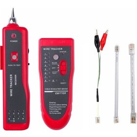Resim Bili Bili Kablo Bulucu Test Cihazı Ethernet Ağ Kablosu Test Kiti 