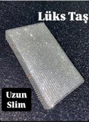 Resim Lüks Taş Taşlı Sigara Kutusu (Uzun Slim) 