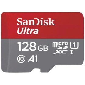 Resim Sandisk Ultra Uhs I 128gb Microsd Card 