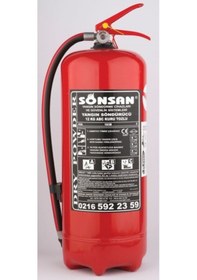 Resim Sönsan Abc Tozlu Yangın Söndürme Cihazı 12 KG 