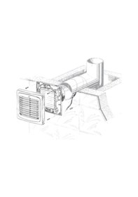 Resim Blauberg Auto 125 Otomatik Panjurlu Plastik Banyo Fanı 185 M3H 