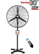 Resim Ventus Ayaklı 30" Vantilatör Uzaktan Kumandalı 200 W Güçlü Orijinal Motor Uzaktan Kumandalı 