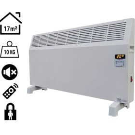 Resim HBK1500D Heatbox Konvektör 1500W Dijital Elektrikli Isıtıcı 