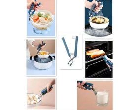 Resim Hediye Bahçesi 4 Parça Yanma Önleyici Mutfak Seti - Tencere Tabak Tutucu ve Fırın Eldiveni 